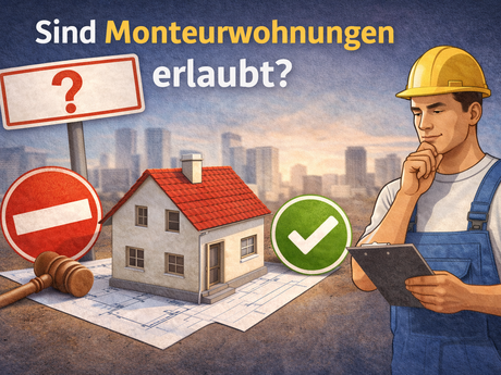 Sind Monteurwohnungen erlaubt?