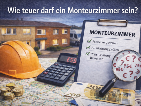 Wie teuer darf ein Monteurzimmer sein?